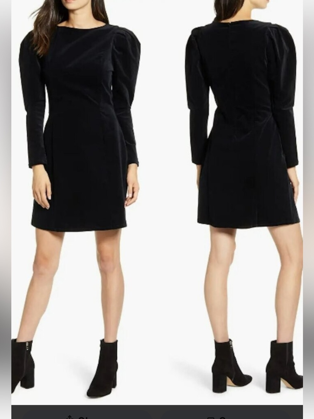 Ag Adriano Goldschmied walker‎ puff Sleeve Mini Dress medium NWT